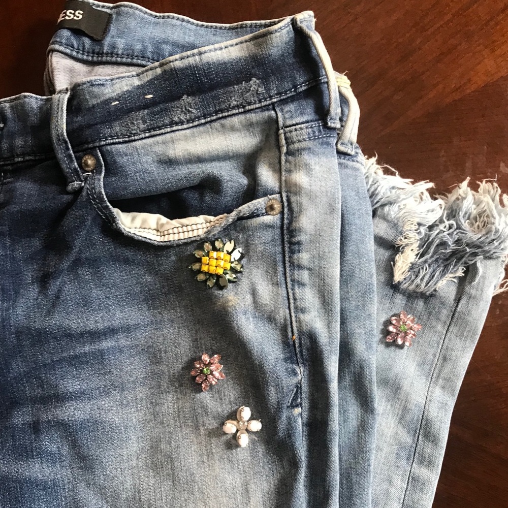 Embellished Jeans